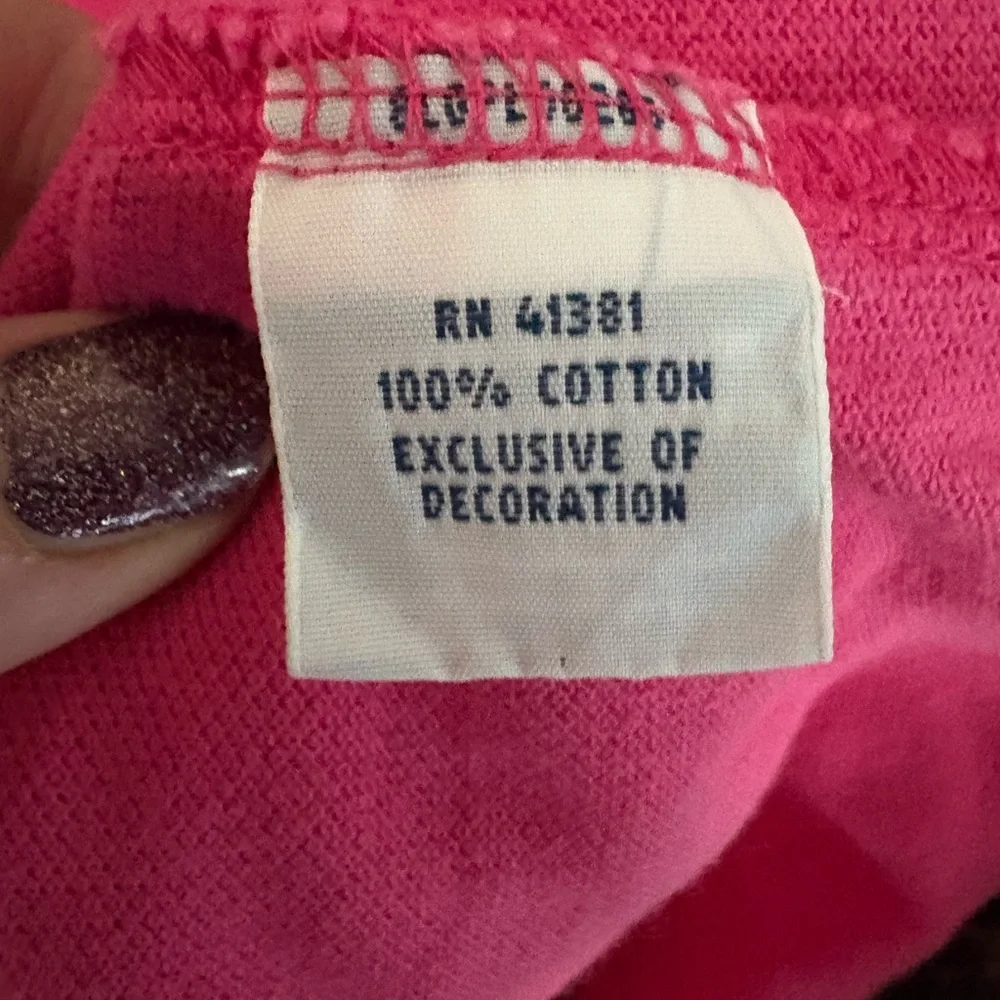 Polo Ralph Lauren Mens Polo Shirt Pink M Short Sleeve Collard Green‎ Pony